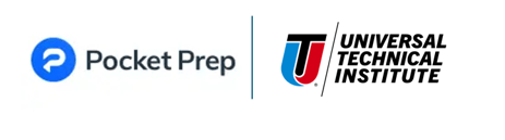 Pocket Prep - UTI logo lockup example Pocket Prep - UTI logo lockup example